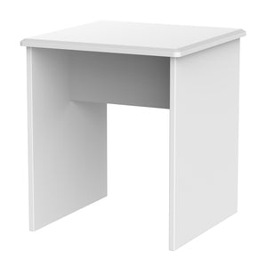 Cambridge Lamp Table White Gloss White