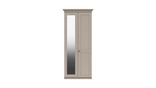 2 Door Robe With Mirror