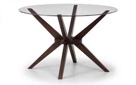 Chelsea Round Glass 120Cm Table