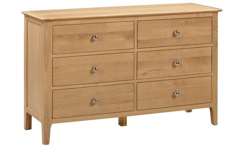 Cotswold 6 Drawer Wide Chest