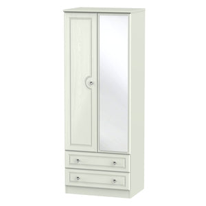 Callando Tall 2ft6in 2 Drawer Mirror Robe