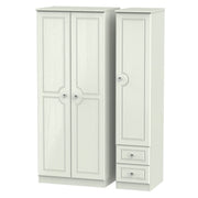 Callando Triple Plain + Drawer Robe