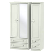 Callando Triple 2 Drawer Mirror + Drawer Robe