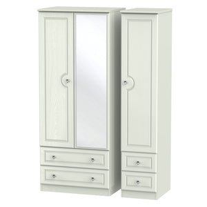 Callando Triple 2 Drawer Mirror + Drawer Robe