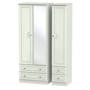 Callando Tall Triple 2 Drawer Mirror + Drawer Robe