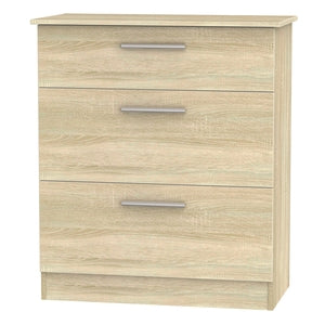 Cavalier 3 Drawer Deep Chest