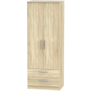 Cavalier Tall 2ft6in 2 Drawer Robe