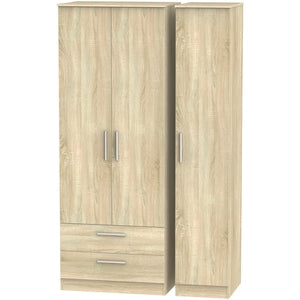 Cavalier Tall Triple 2 Drawer Robe