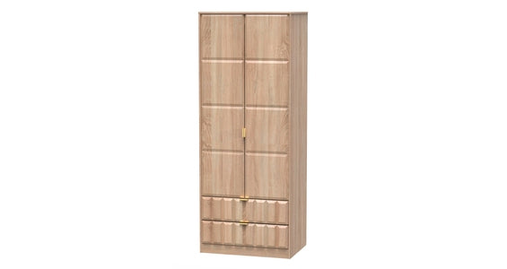 Cuthbert 2 Drawer Wardrobe Bardolino