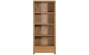 Curve Oak Tall Bookcase