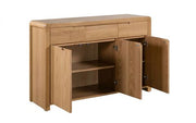 Curve Oak Sideboard