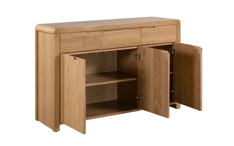 Curve Oak Sideboard