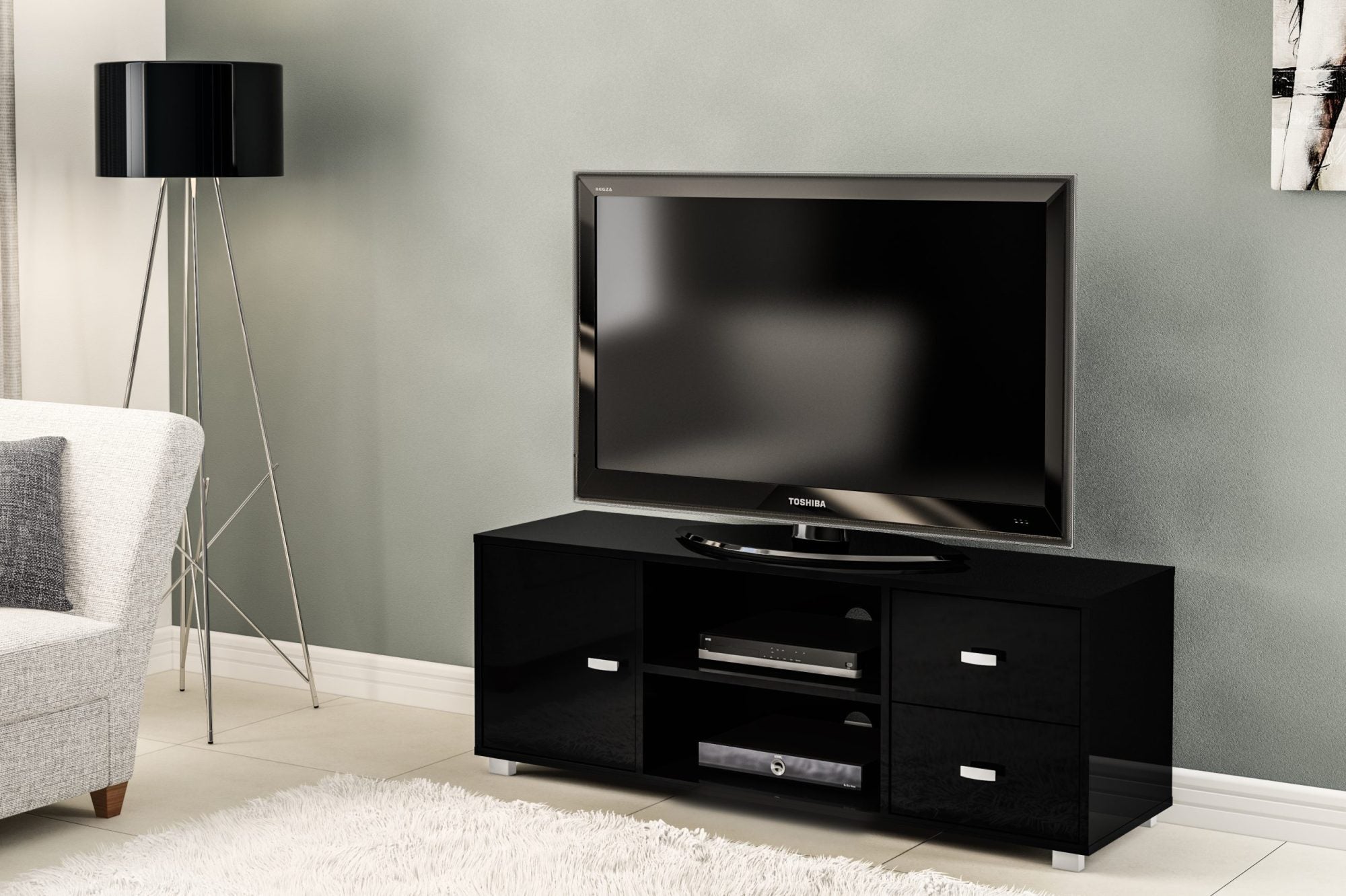 Casablanca TV Unit Black