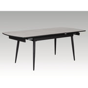 Cazeno 160Cm Automatic Extension Dining Table Grey