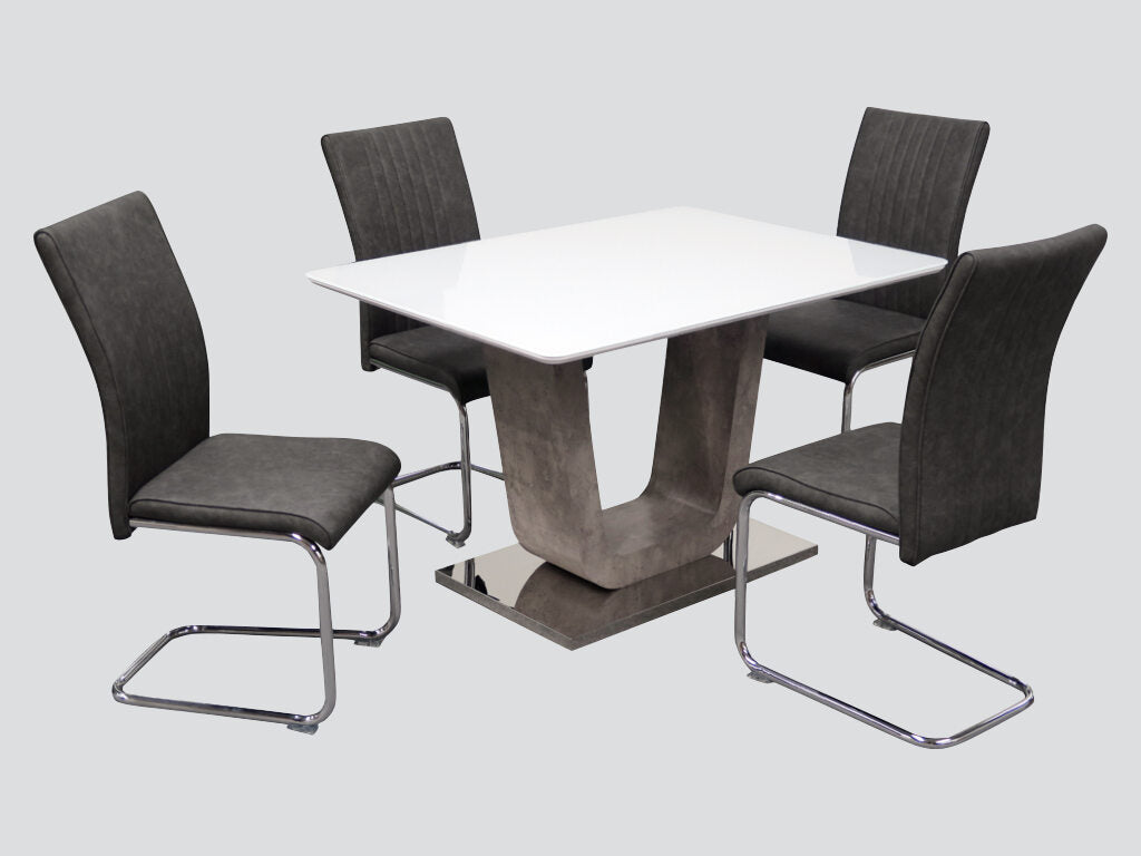 Castello 120Cm Fixed Dining Table