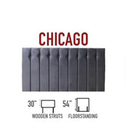 Chicago Strutted Headboard 30"