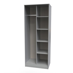 DEG084 Open Shelf Wardrobe DEG084 Open Shelf Wardrobe Dusk Grey