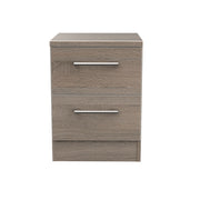 DEV005 2 Drawer Locker Darkolino