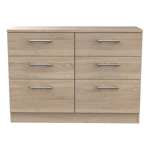 DEV015 6 Drawer Midi Chest Bardolino