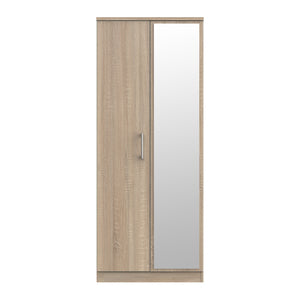 DEV057 2ft6in Mirror Robe Bardolino