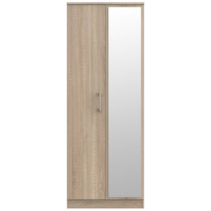 DEV087 Tall 2ft6in Mirror Robe Bardolino