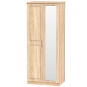 DOR057 2ft6in Mirror Robe Bardolino