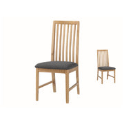 Duvon Oak Dining Chair (Factory Assembled For Extra Strength)