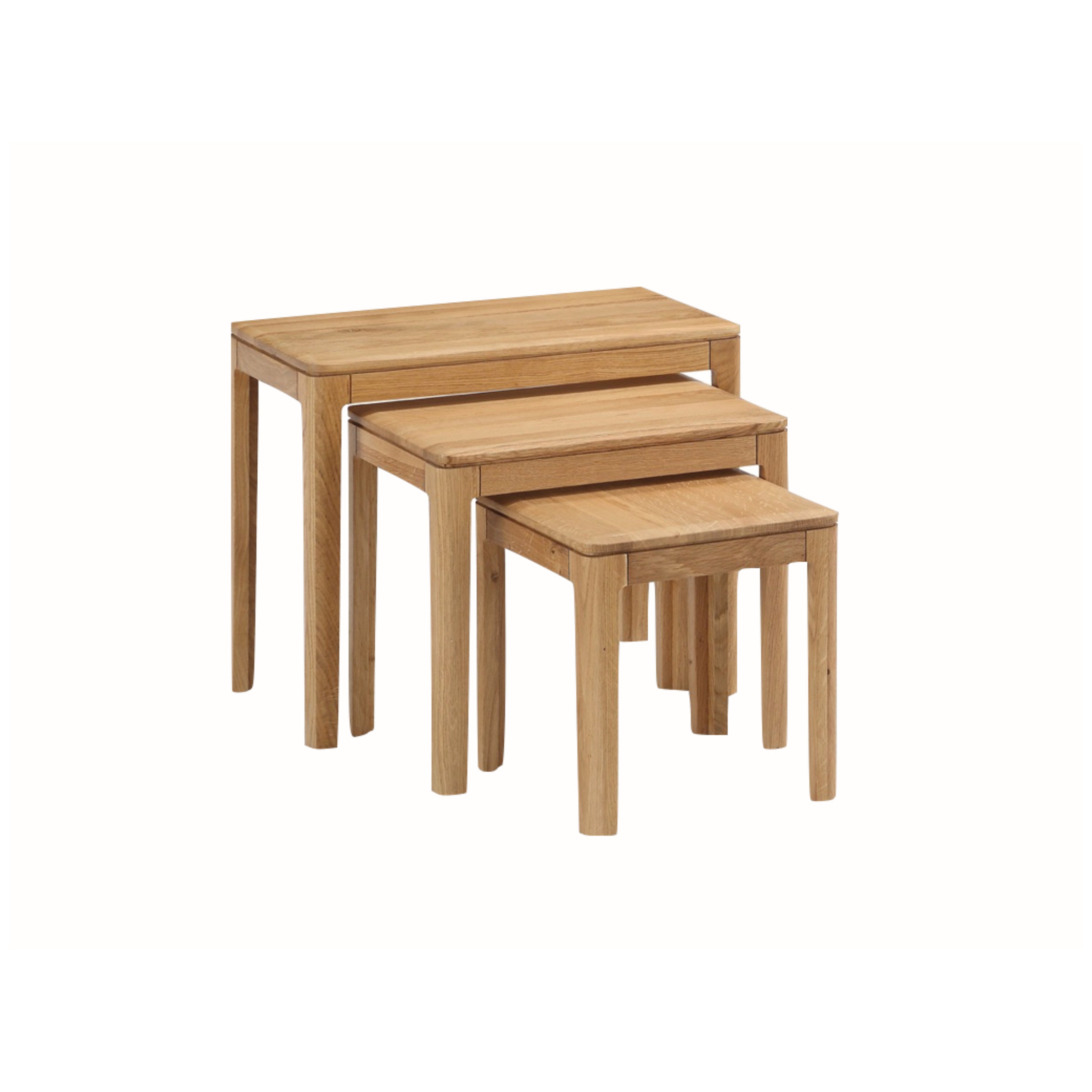 Dunmore Oak Nest Of Tables