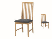 Dunmore Oak Dining Chair (Factory Assembled For Extra Strength)