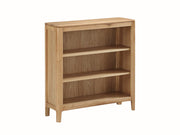 Dunmore Oak Low Bookcase