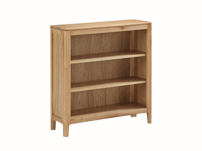 Dunmore Oak Low Bookcase