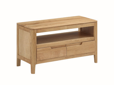 Dunmore Oak Small Tv Unit