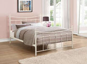 Small Double Bed Cream