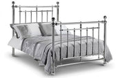 Empress Chrome Bed 150Cm