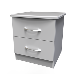 EVE005 2 Drawer Bedside Cabinet