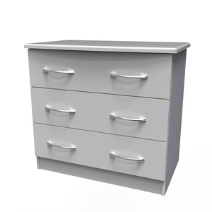 EVE010 3 Drawer Wide Chest