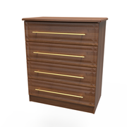 FAY011 4 Drawer Wide Chest