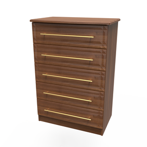 FAY012 5 Drawer Wide Chest