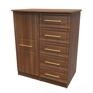 FAY059 Child Robe/1 Door 5 Drawers