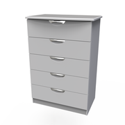 FLO012 5 Drawer Wide Chest