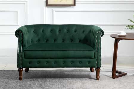Freya 2 Seater Sofa Green