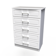 GIN012 5 Drawer Wide Chest