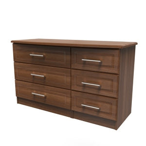GIN027 6 Drawer Dresser Unit