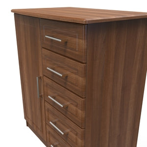 GIN059 Child Robe/1 Door 5 Drawers