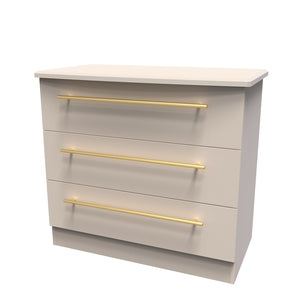 HAW010 3 Drawer Chest Kaschmir Matt Kaschmir Matt