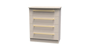 HAW011 4 Drawer Chest Kaschmir Matt Kaschmir Matt