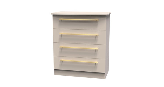 HAW011 4 Drawer Chest Kaschmir Matt Kaschmir Matt