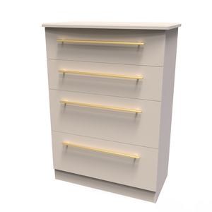 HAW050 4 Drawer Deep Chest Kaschmir Matt Kaschmir Matt