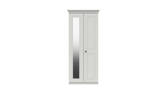 2 Door Robe With Mirror