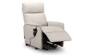 Helena Rise & Recline Chair- Pebble Faux Leather